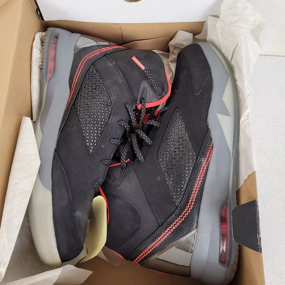 Air Jordan Flight Remix black and cool grey mens Size 12 sneakers 2014